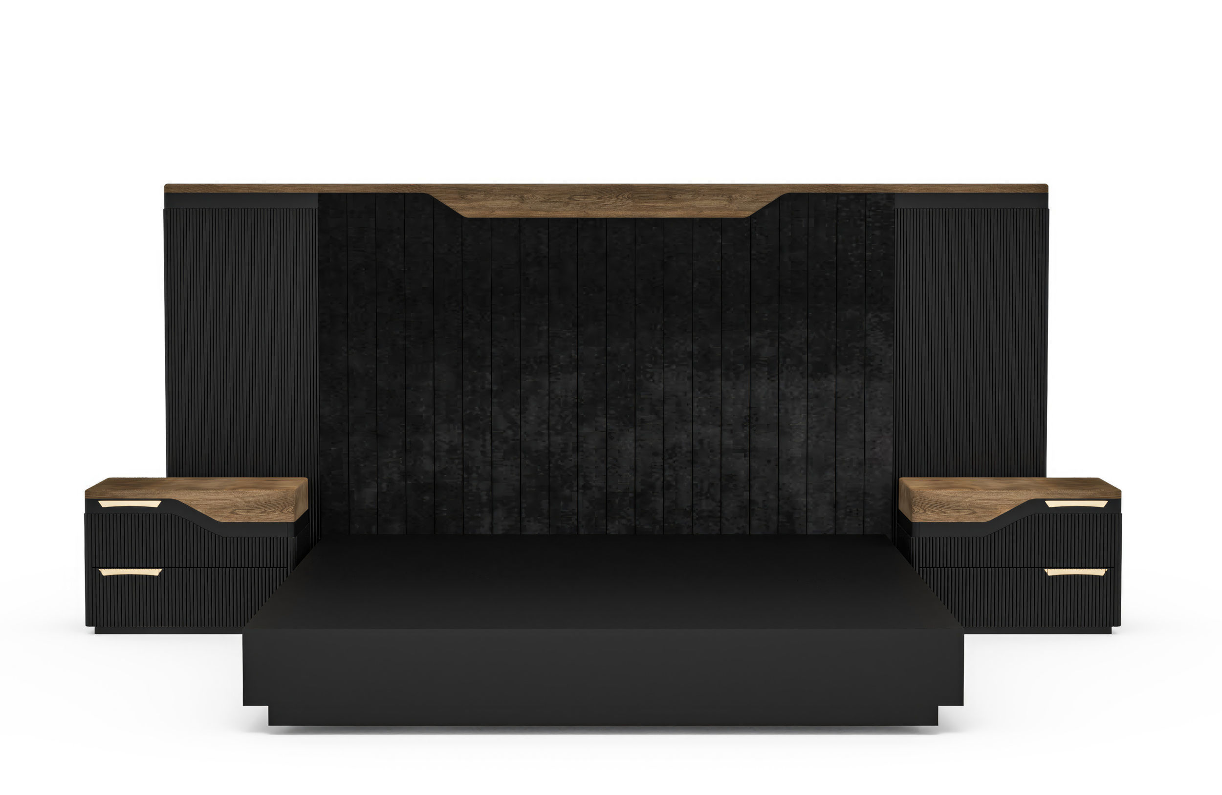 bedroom furniture set 3D model_3