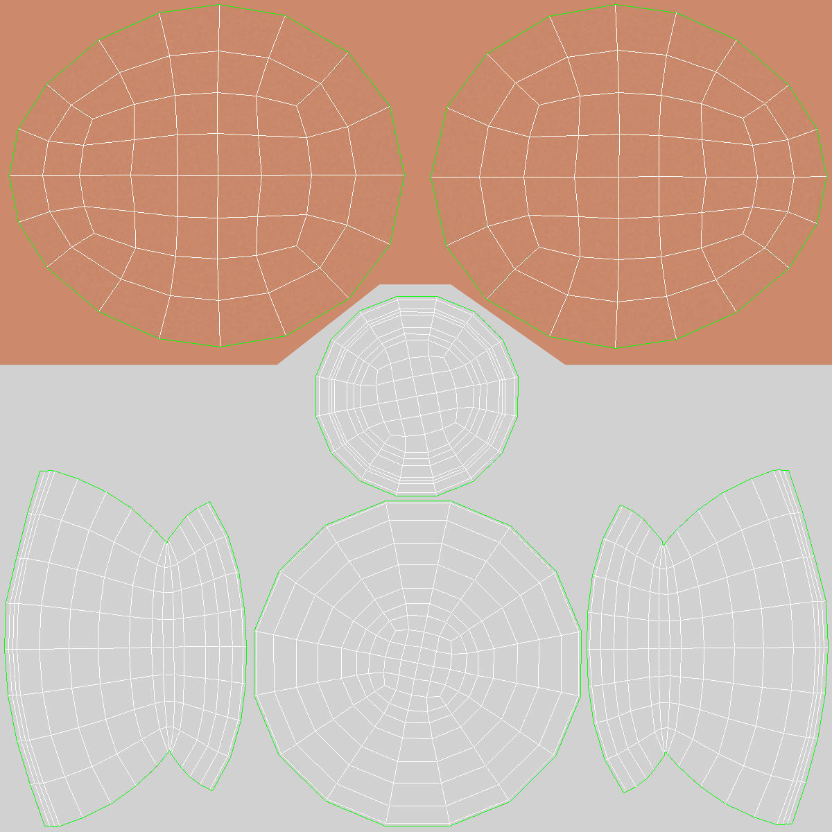 Egg and Cup Low-poly 3D model_8