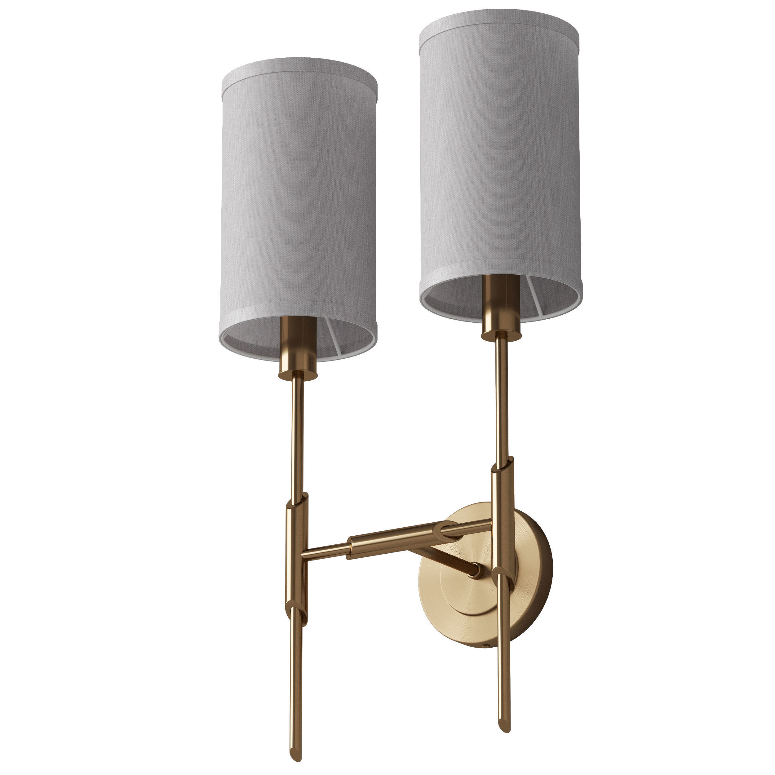 Dantone Home Linear double sconce 3D model_2