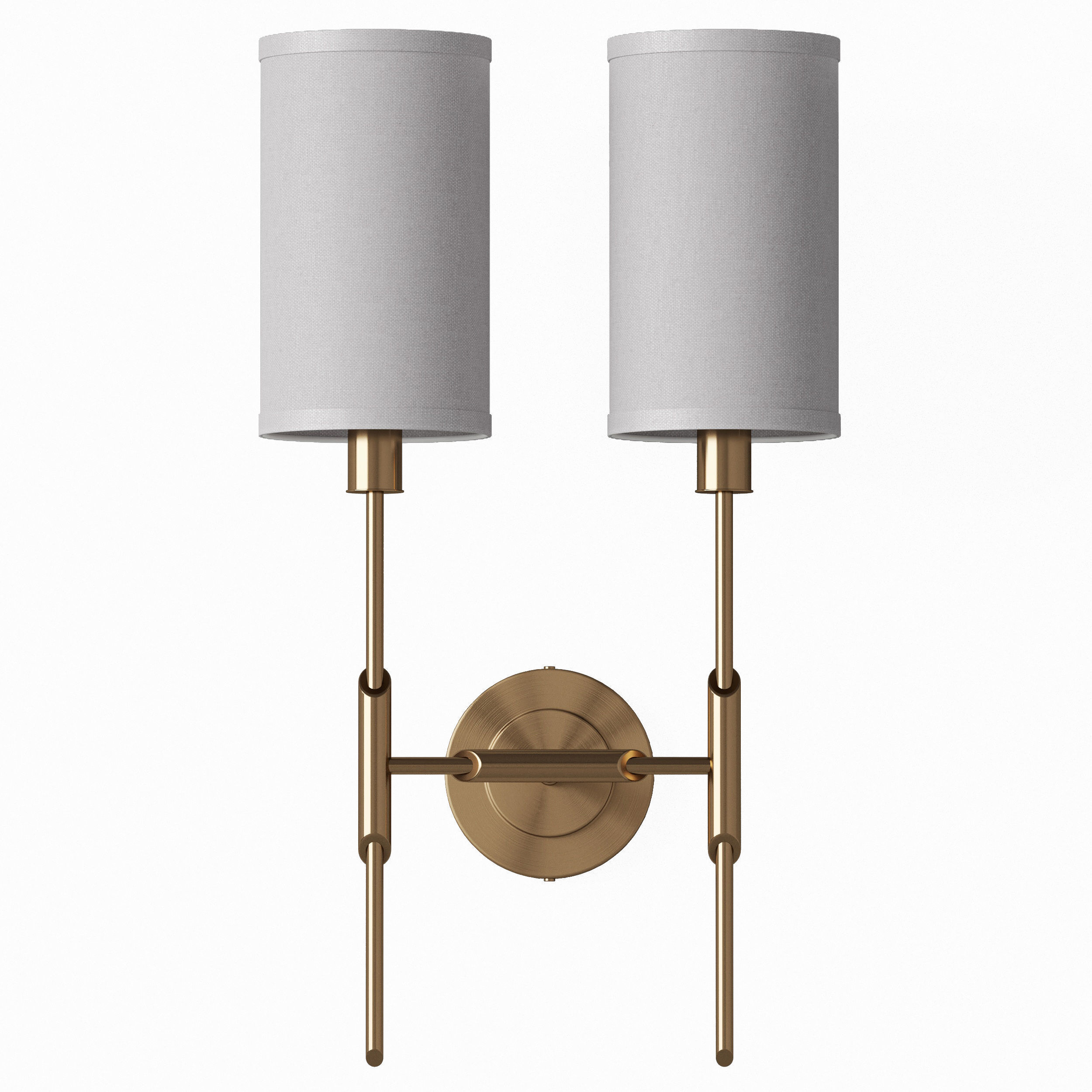 Dantone Home Linear double sconce 3D model_3