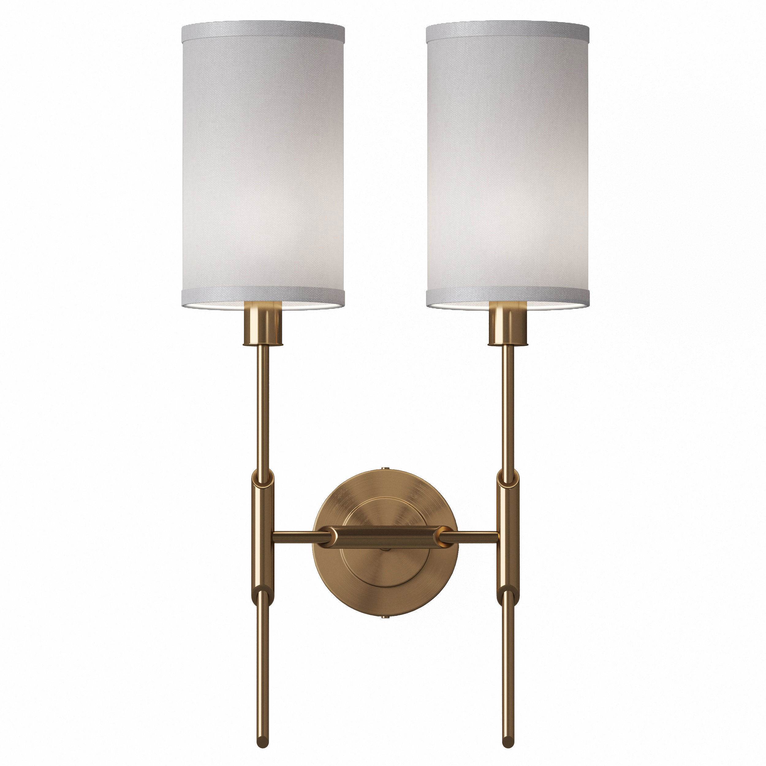 Dantone Home Linear double sconce 3D model_1