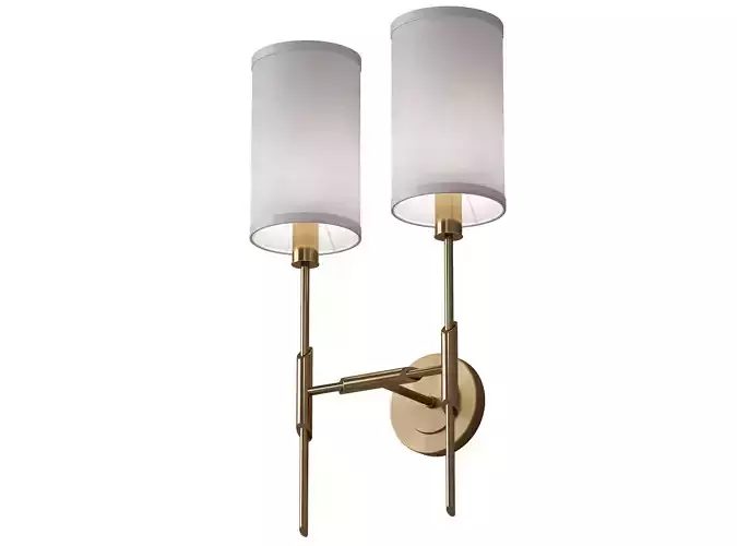 Dantone Home Linear double sconce