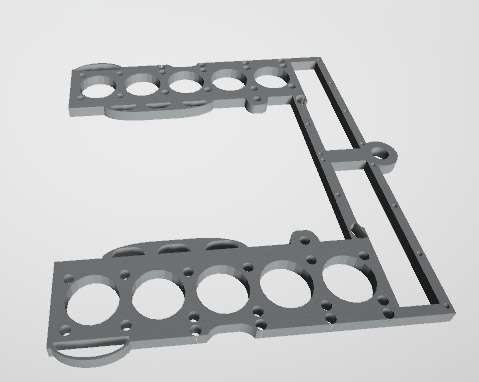 3D Printable V10 Keychain 3D print model 3D print model_3