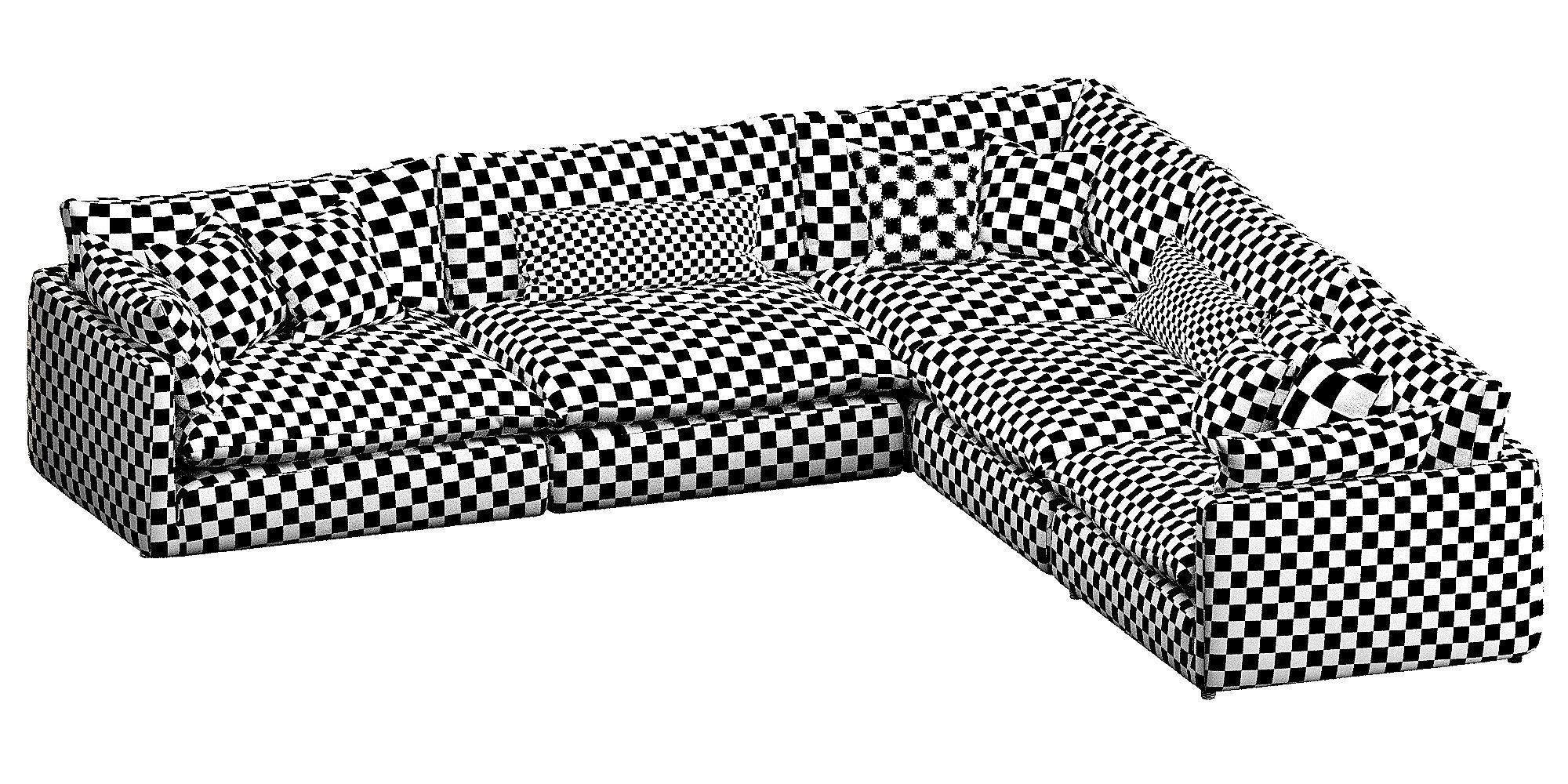 Crate and Barrel Unwind 3D model_13