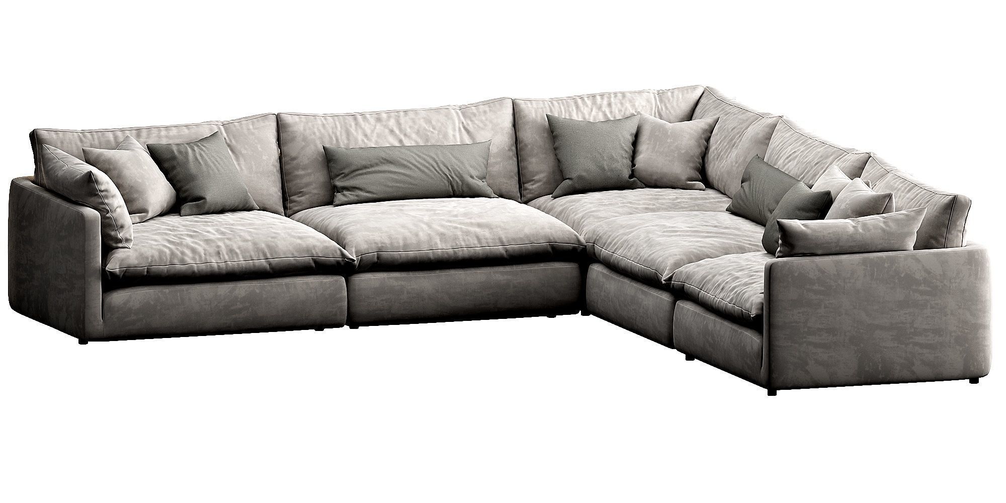 Crate and Barrel Unwind 3D model_9