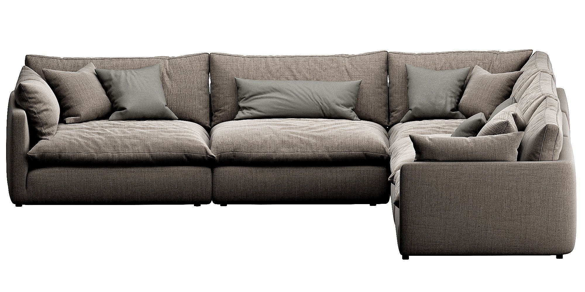 Crate and Barrel Unwind 3D model_8