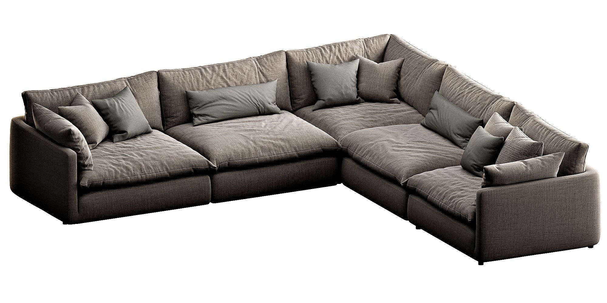 Crate and Barrel Unwind 3D model_12