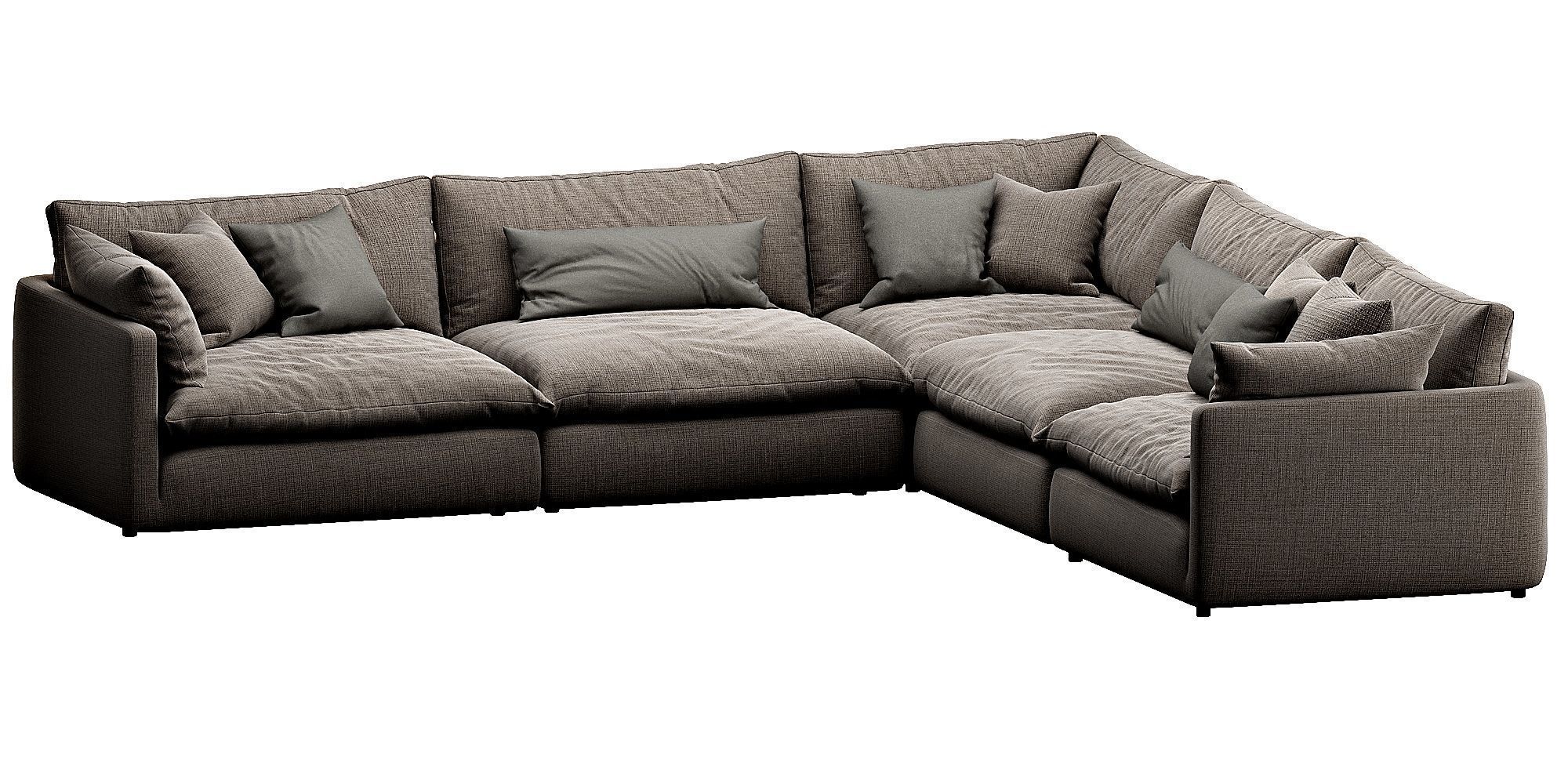 Crate and Barrel Unwind 3D model_10