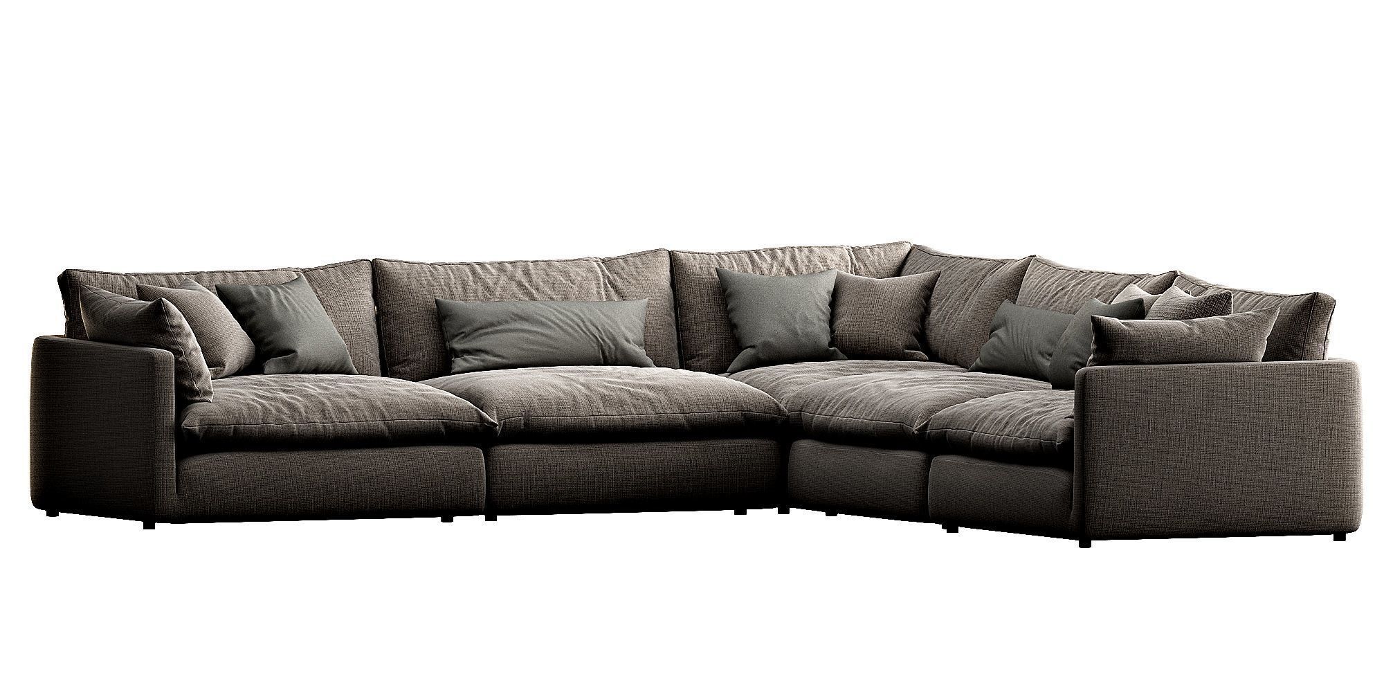 Crate and Barrel Unwind 3D model_5