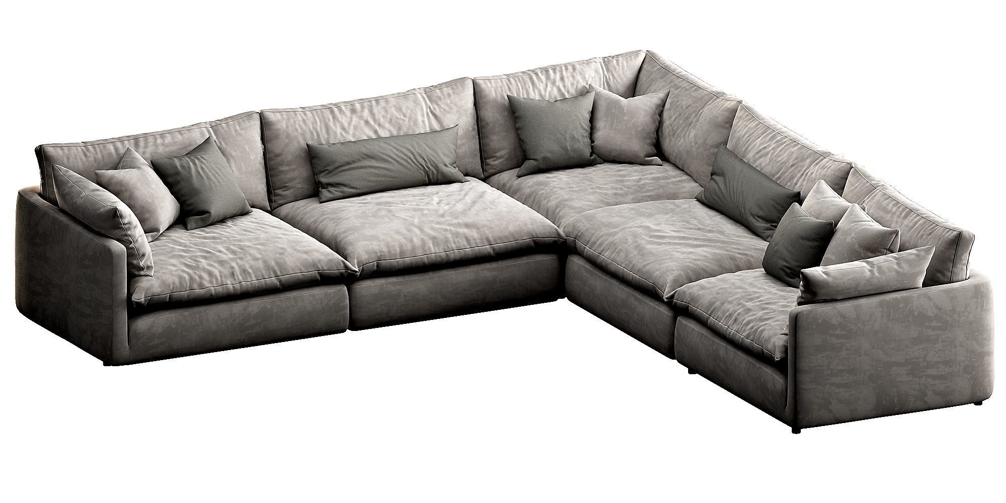 Crate and Barrel Unwind 3D model_11