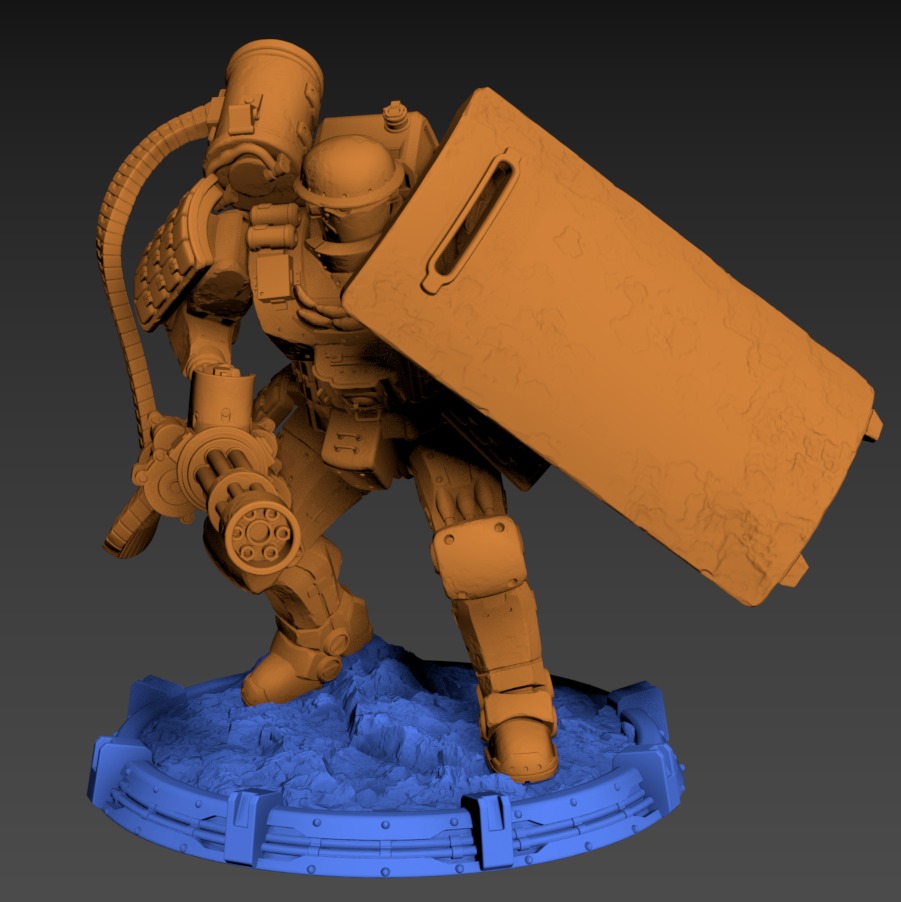 Drake 32mm for 3d Printing 3D print model_3