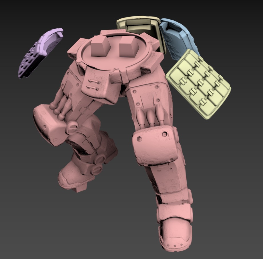 Drake Static 100mm Set 3D print model_9