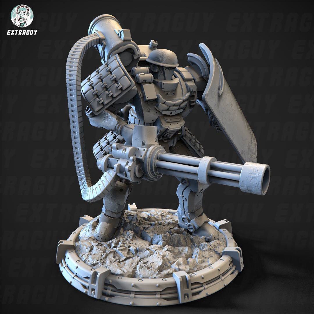 Drake Static 100mm Set 3D print model_2