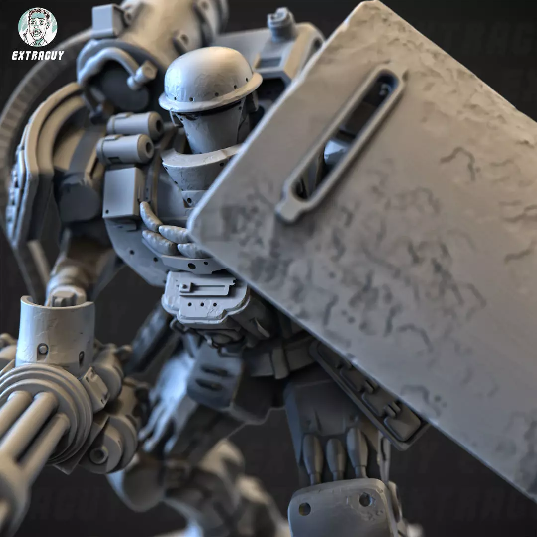 Drake Static 100mm Set 3D print model_0
