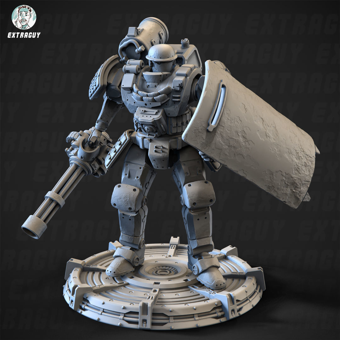 Drake Poseable 100mm Set 3D print model_1