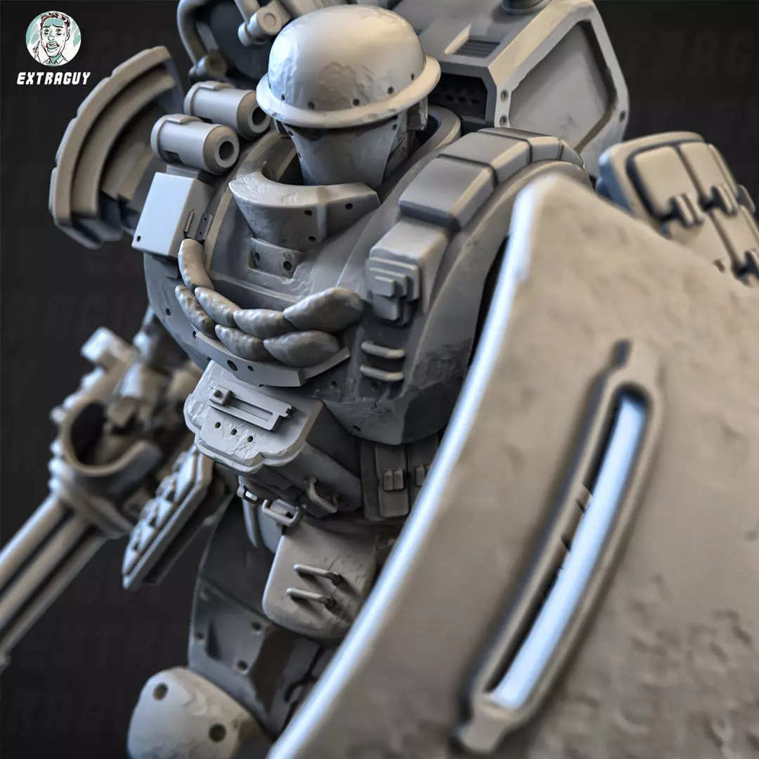 Drake Poseable 100mm Set 3D print model_0