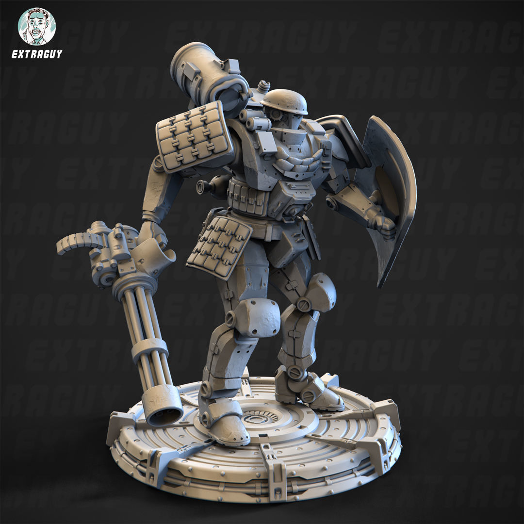 Drake Poseable 100mm Set 3D print model_3