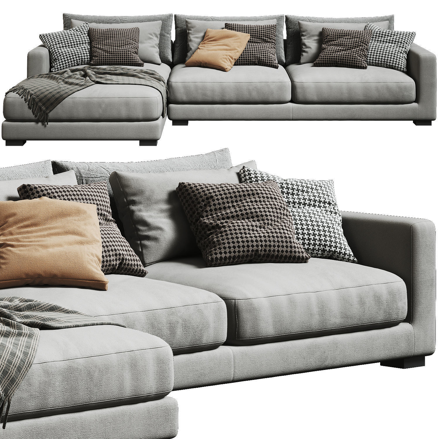 Linteloo Mauro Chaise Longue 02 3D model_2