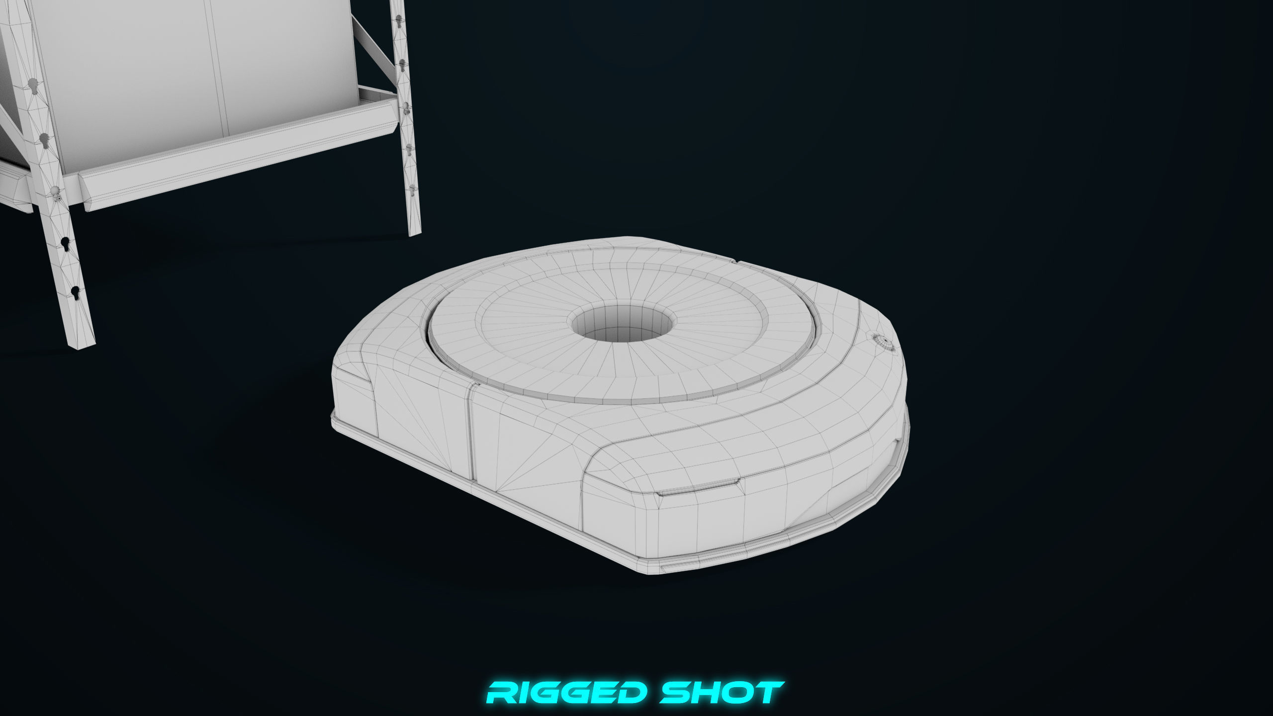 Warehouse Robot Generic All PBR Unity UE Textures Low-poly 3D model_35