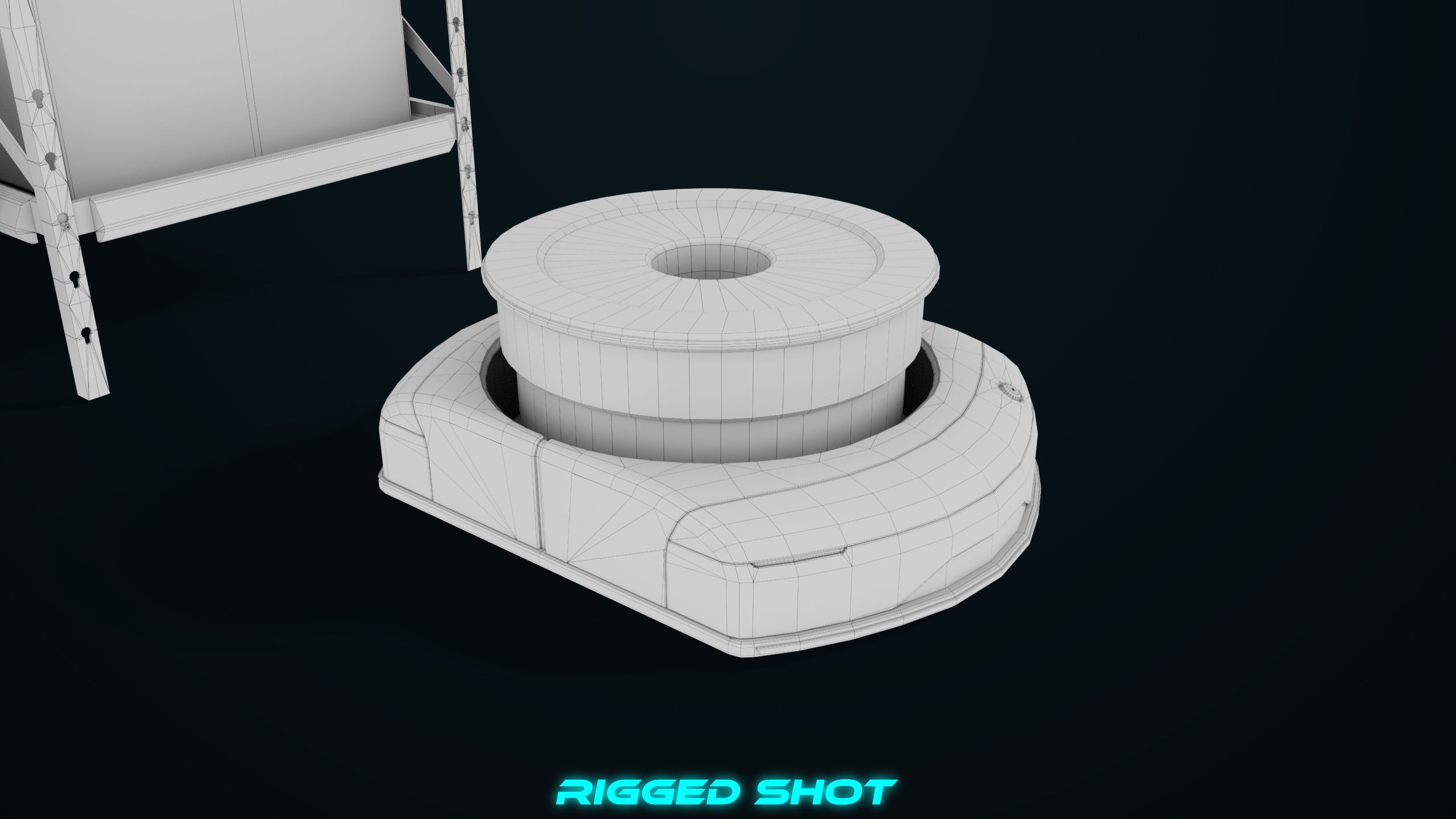 Warehouse Robot Generic All PBR Unity UE Textures Low-poly 3D model_36