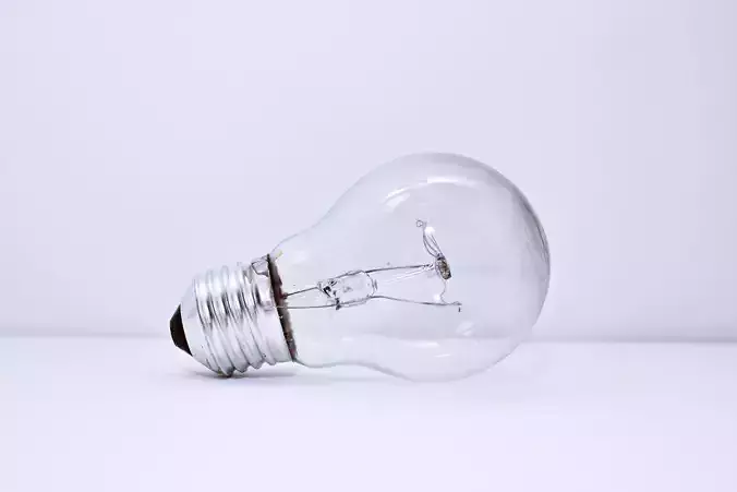 Realistic bulb 3d modal FBX Low-poly 3D model