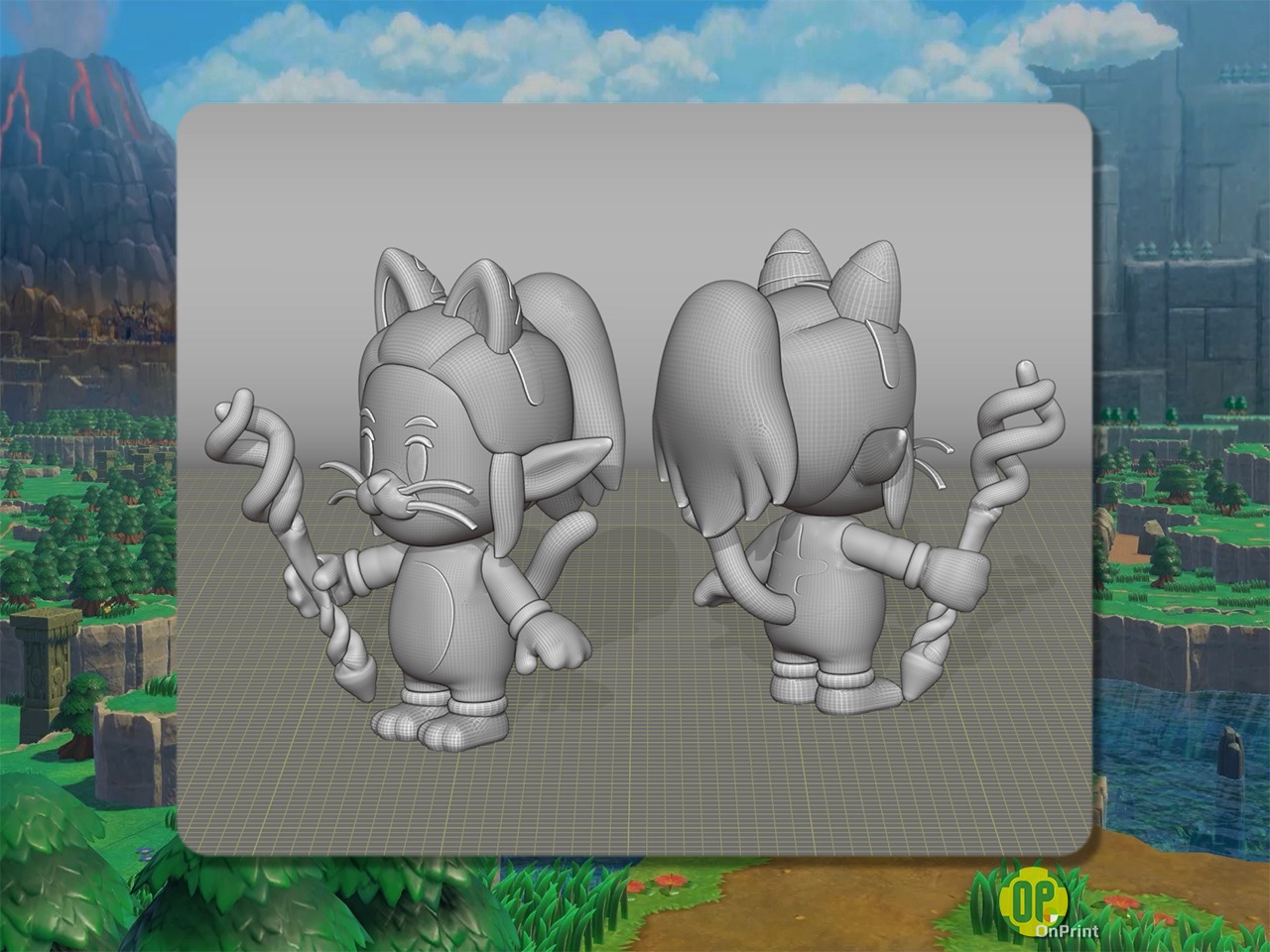 ZELDA - Echoes of Wisdom - Cat Clothes - 3D print model_5