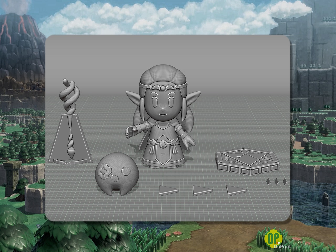 Zelda - Echoes of Wisdom - Customary Attire - 3D print model_4