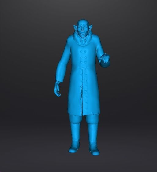 NOSFERATU COUNT ORLOK MONSTER MINIATURE MODEL HORROR FANTASY RPG 3D print model_10