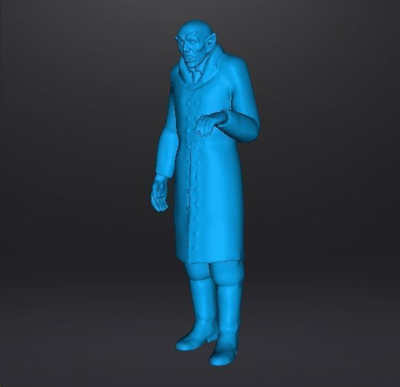 NOSFERATU COUNT ORLOK MONSTER MINIATURE MODEL HORROR FANTASY RPG 3D print model_12