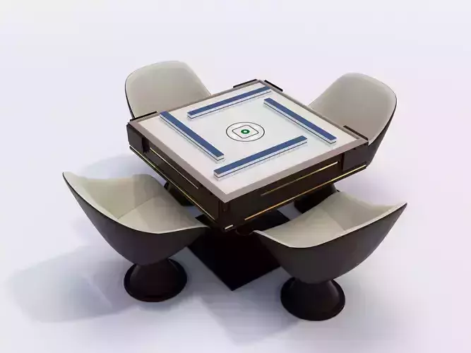 Automatic Mahjong Table 3D model