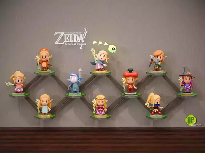 ZELDA - Echoes of Wisdom - Mega Pack - 10 Printable Models -  3D print model