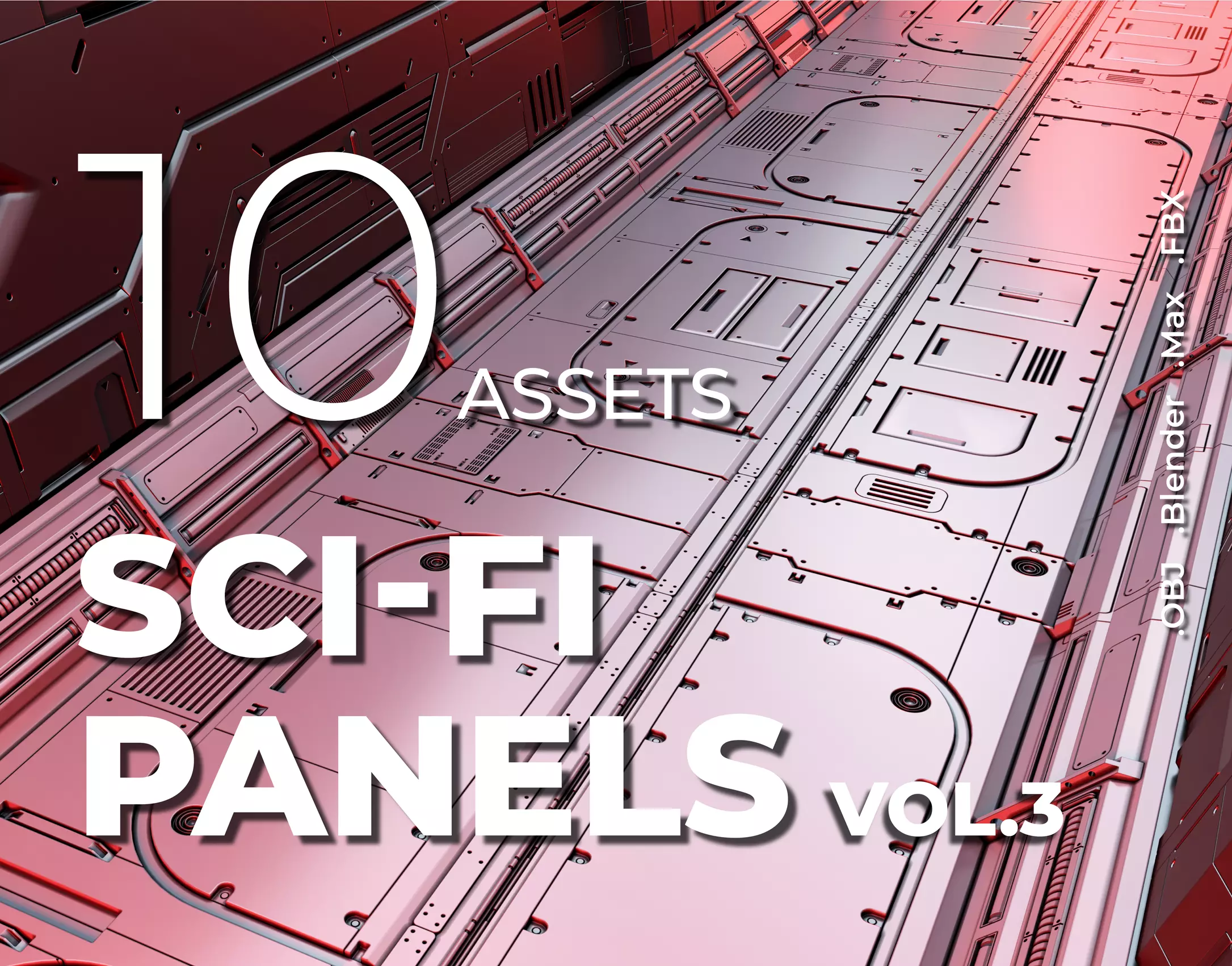 SCI-FI FLOOR PANELS VOL 03 3D model_0