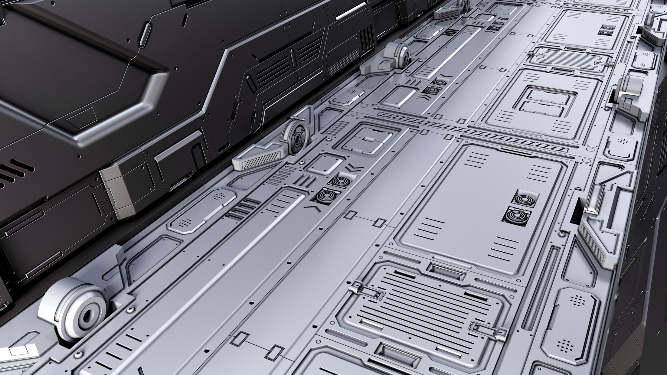 SCI-FI FLOOR PANELS VOL 03 3D model_11