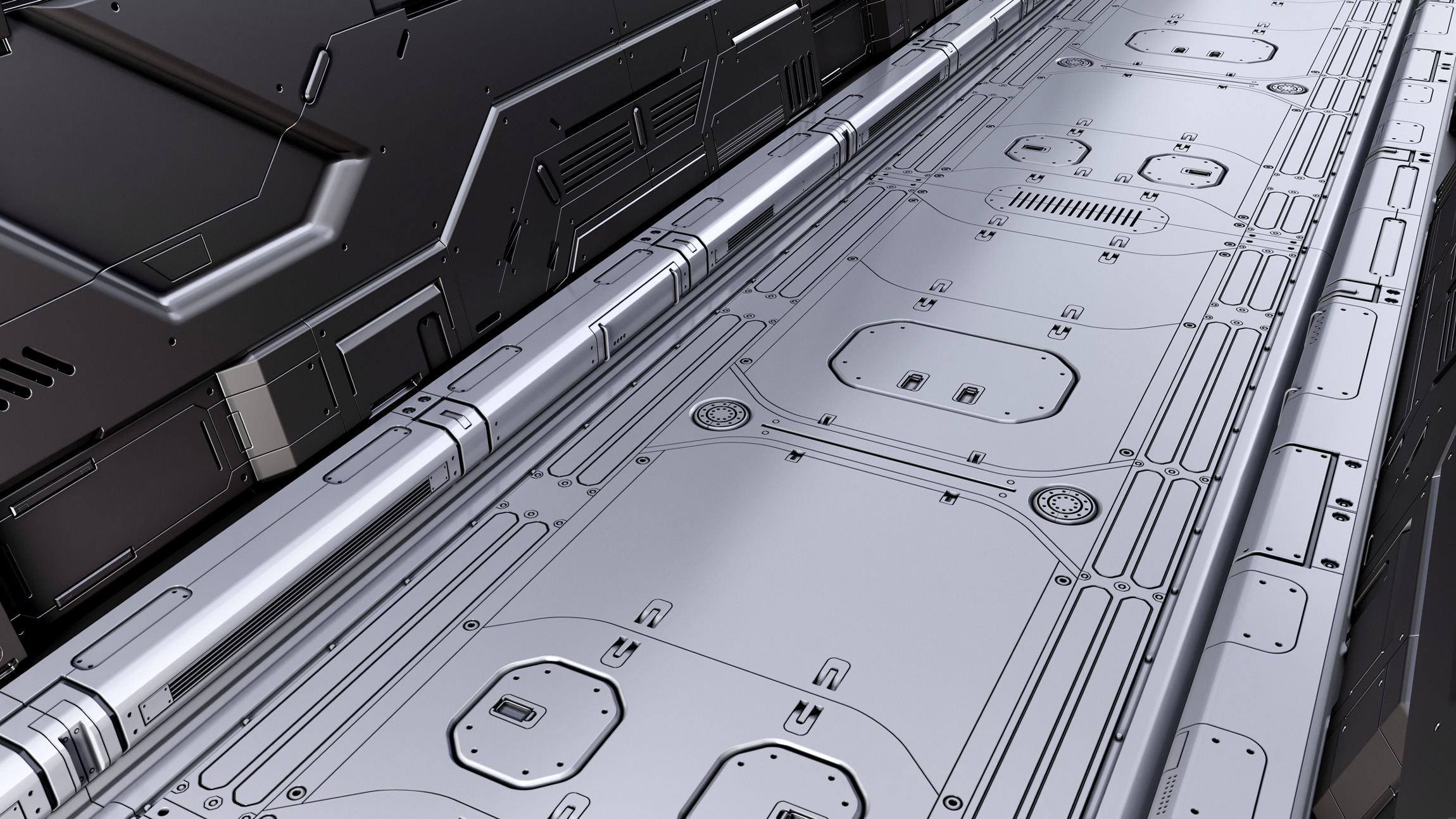 SCI-FI FLOOR PANELS VOL 03 3D model_17