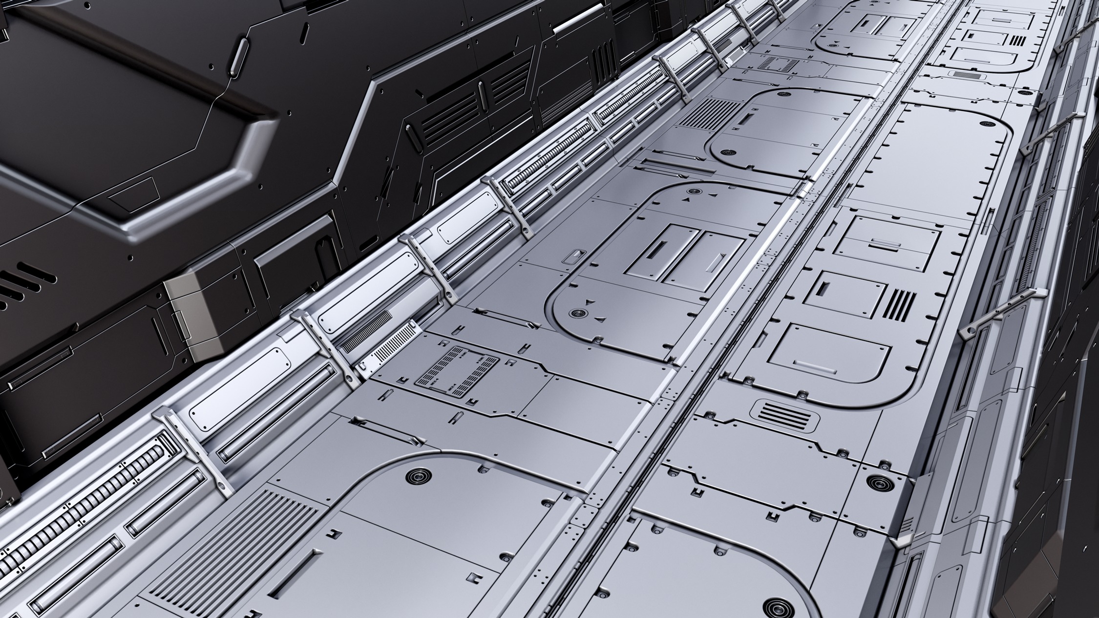 SCI-FI FLOOR PANELS VOL 03 3D model_2