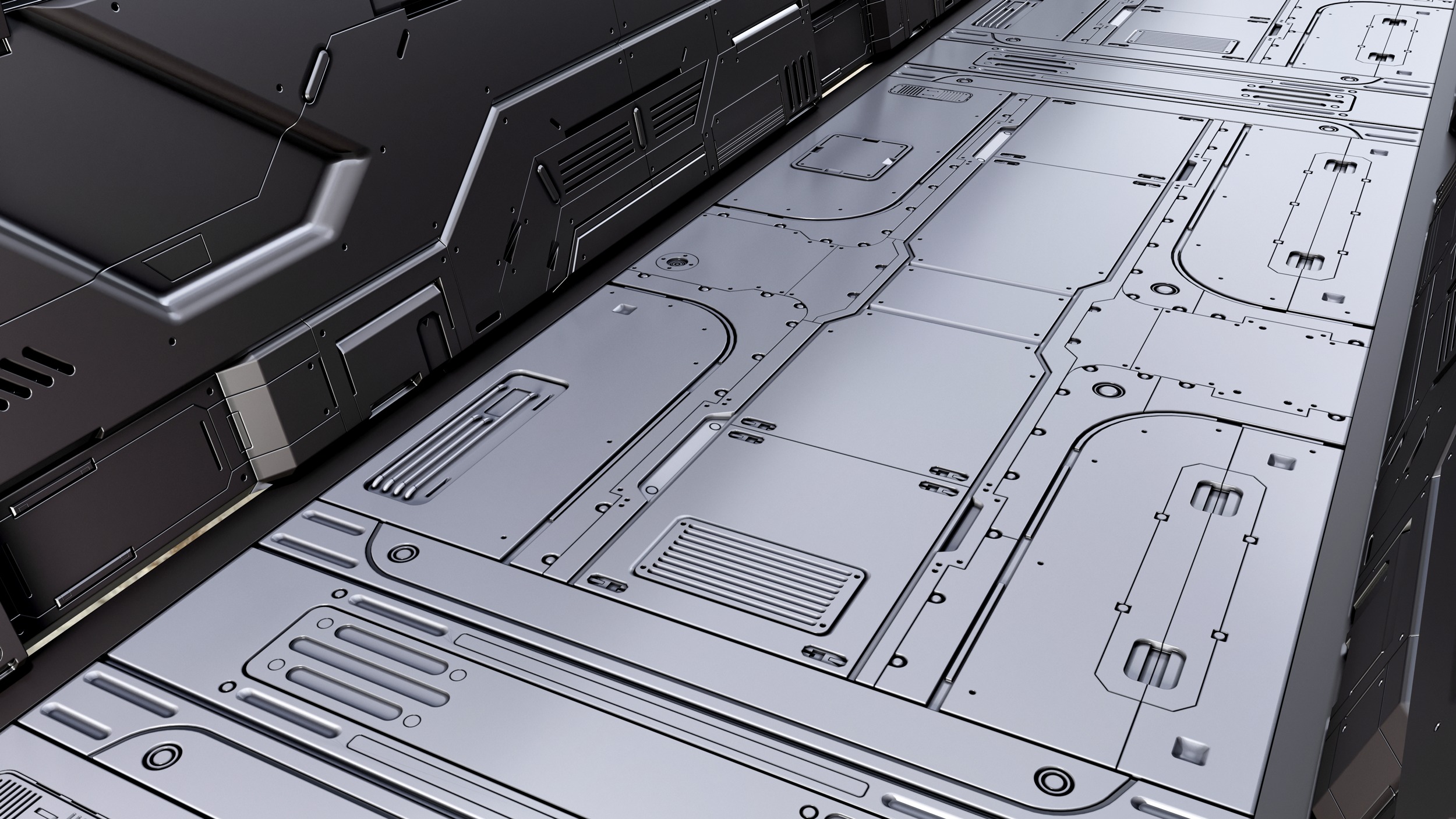SCI-FI FLOOR PANELS VOL 03 3D model_4