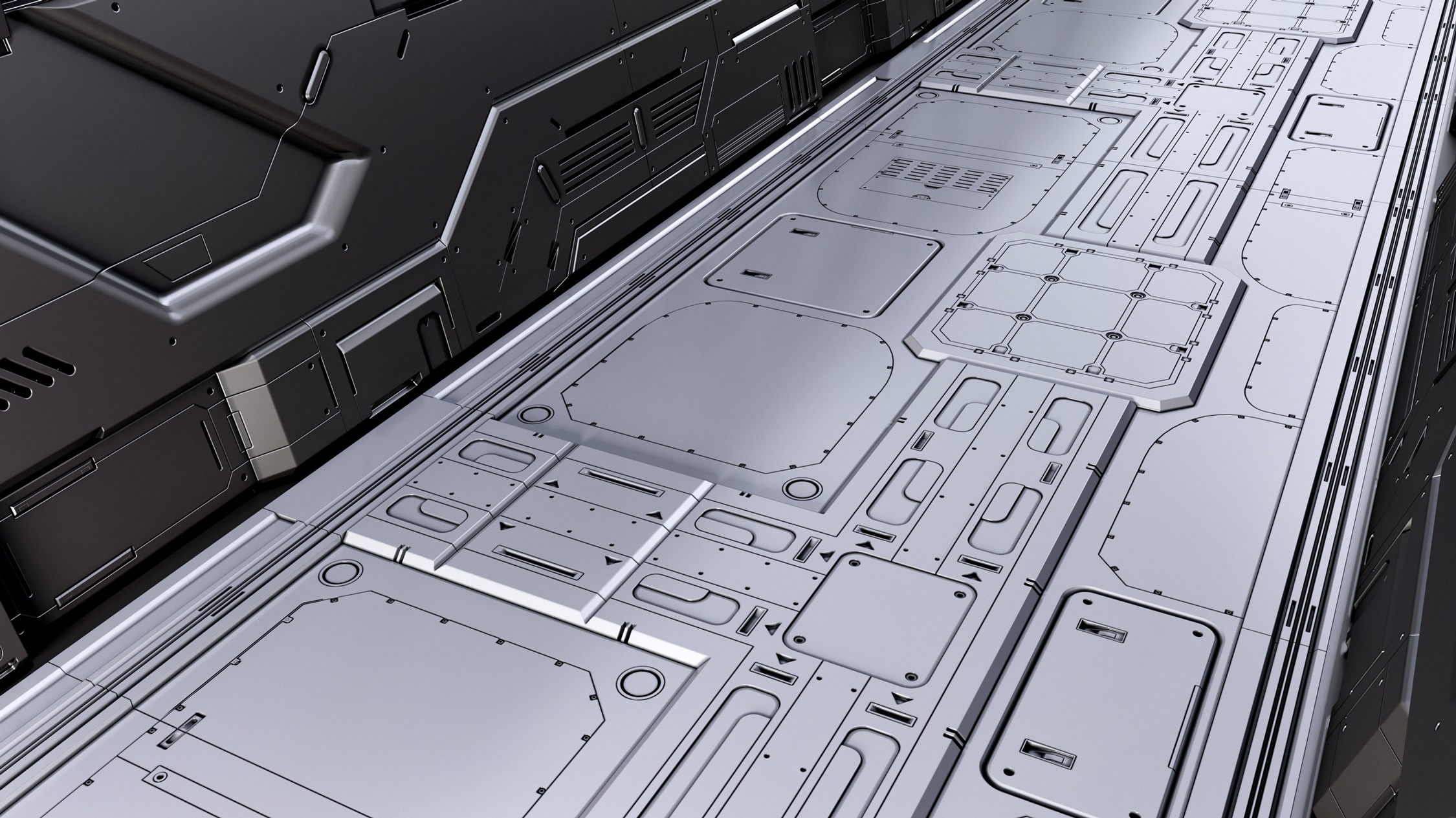 SCI-FI FLOOR PANELS VOL 03 3D model_13