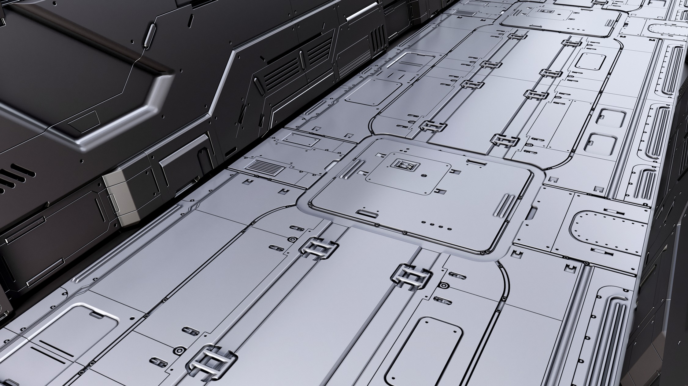 SCI-FI FLOOR PANELS VOL 03 3D model_8