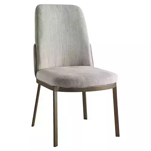 Enero Brushed Nickel Dining Chair