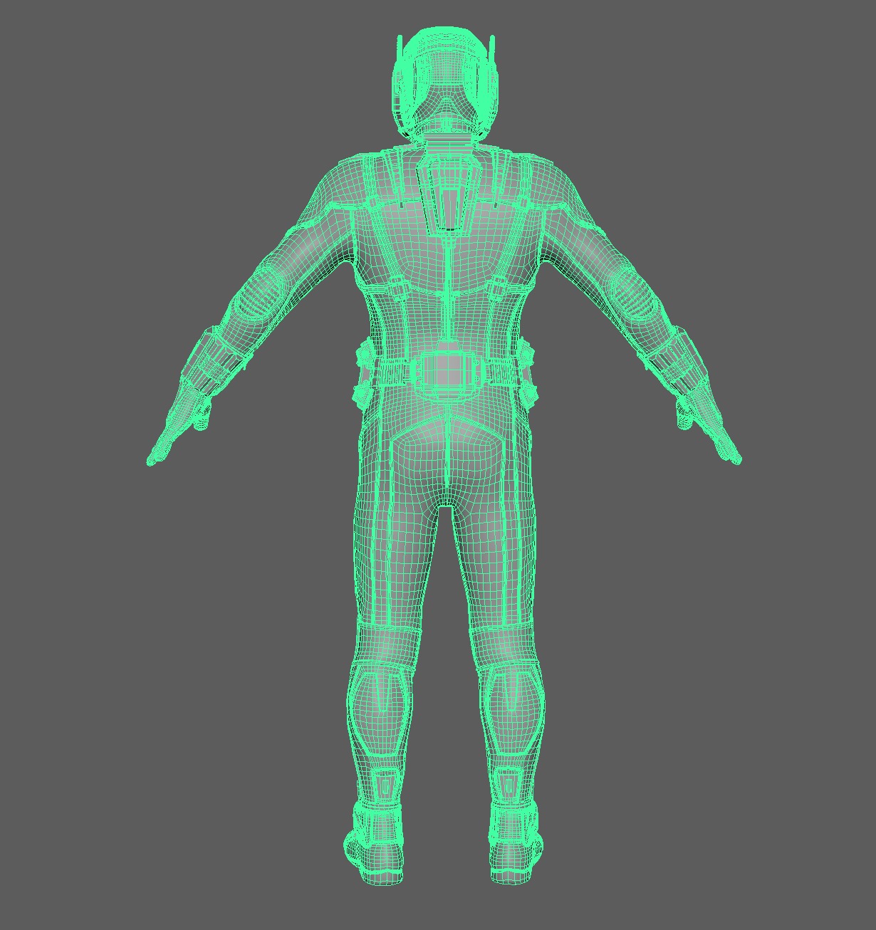 Antman 4k 3D model_3