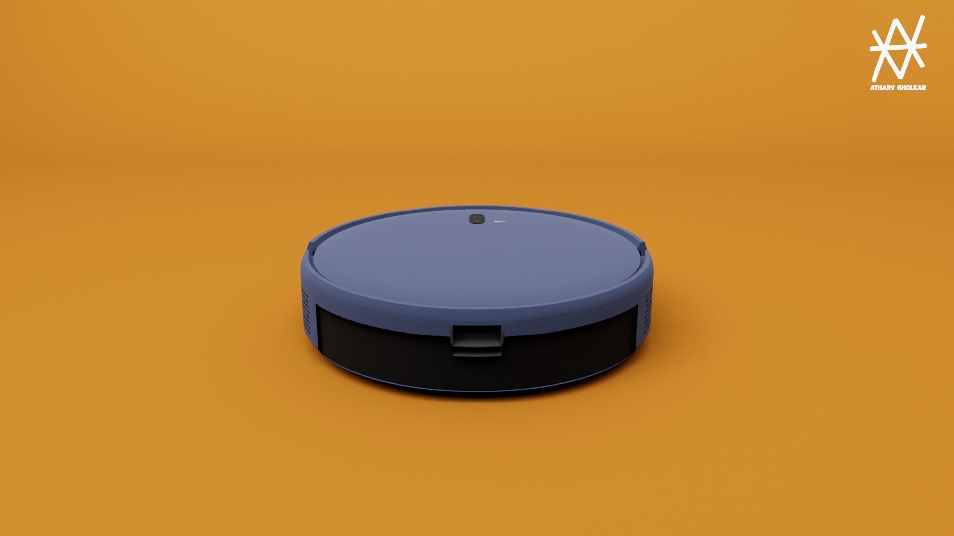 Smart Vacuum Cleaner 3D model_3