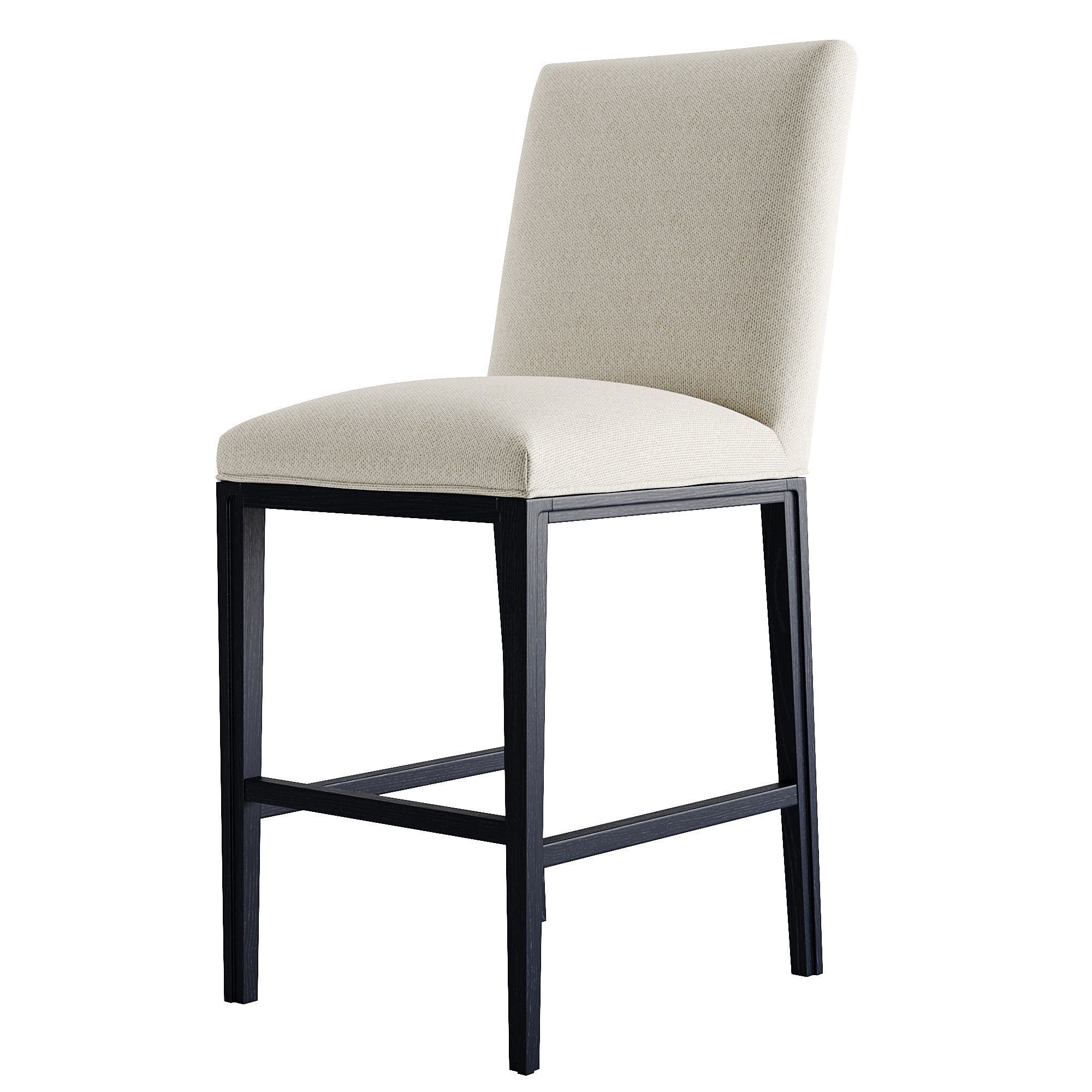 Lass bar stool 3D model_2