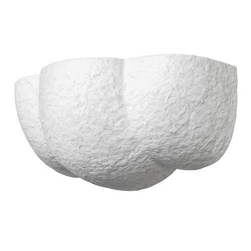 Pierre Augustin Rose sconce Eole 3D model