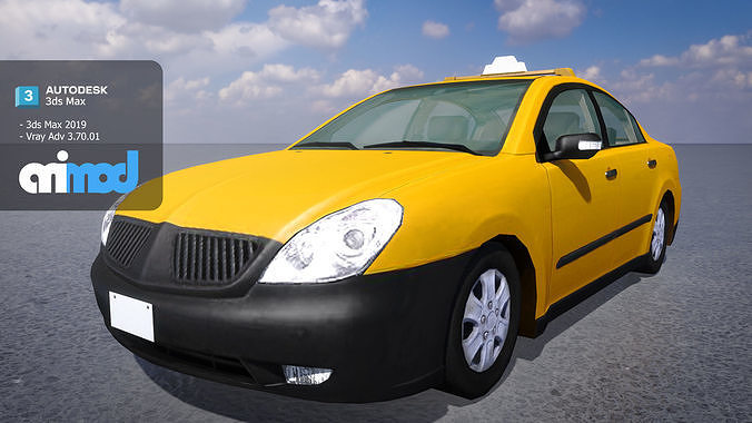 TW Taxi 002 3D model