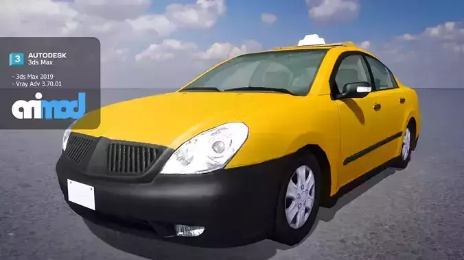 TW Taxi 002 3D model
