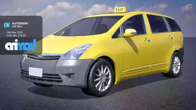 TW Taxi 005 3D model