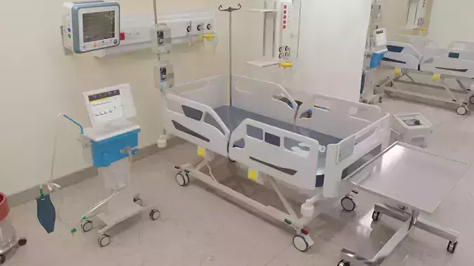 intensive care 3D model
