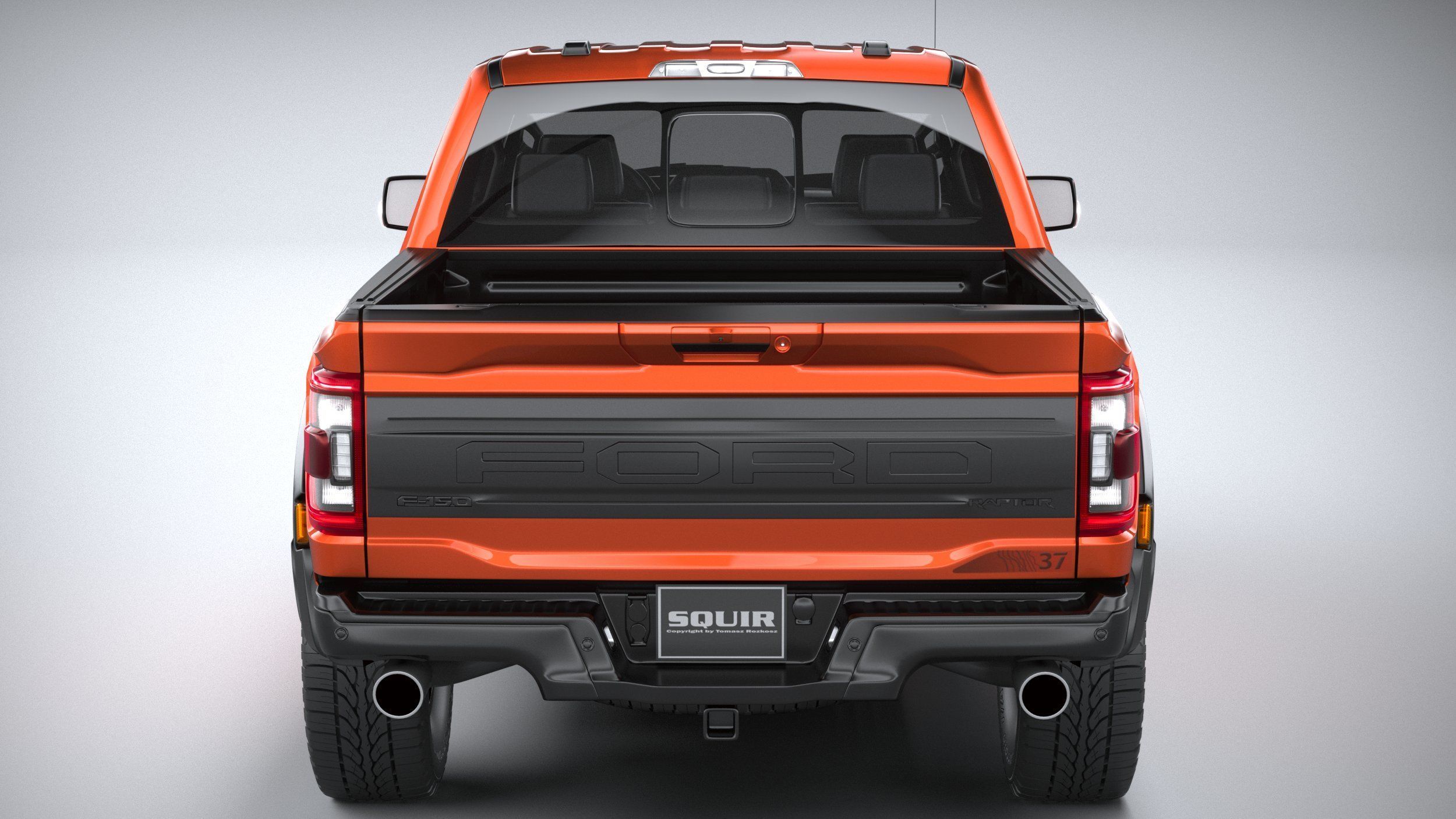 F-150 Raptor 2021 3D model_4