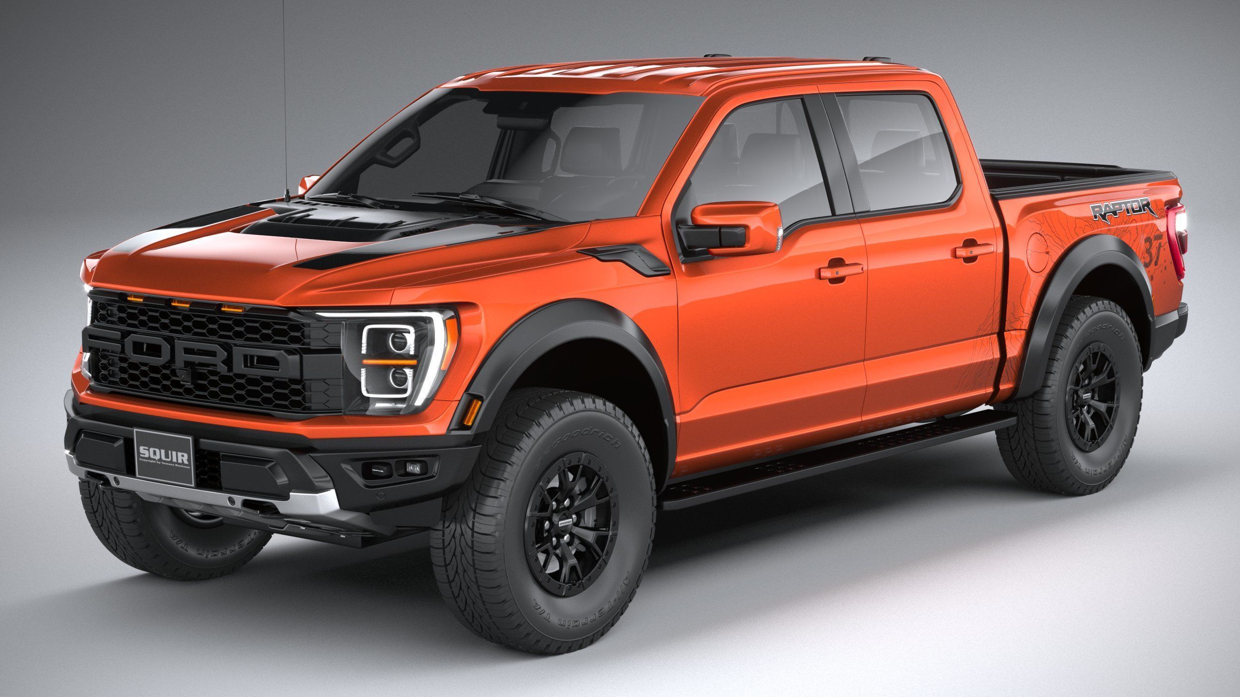 F-150 Raptor 2021 3D model_1