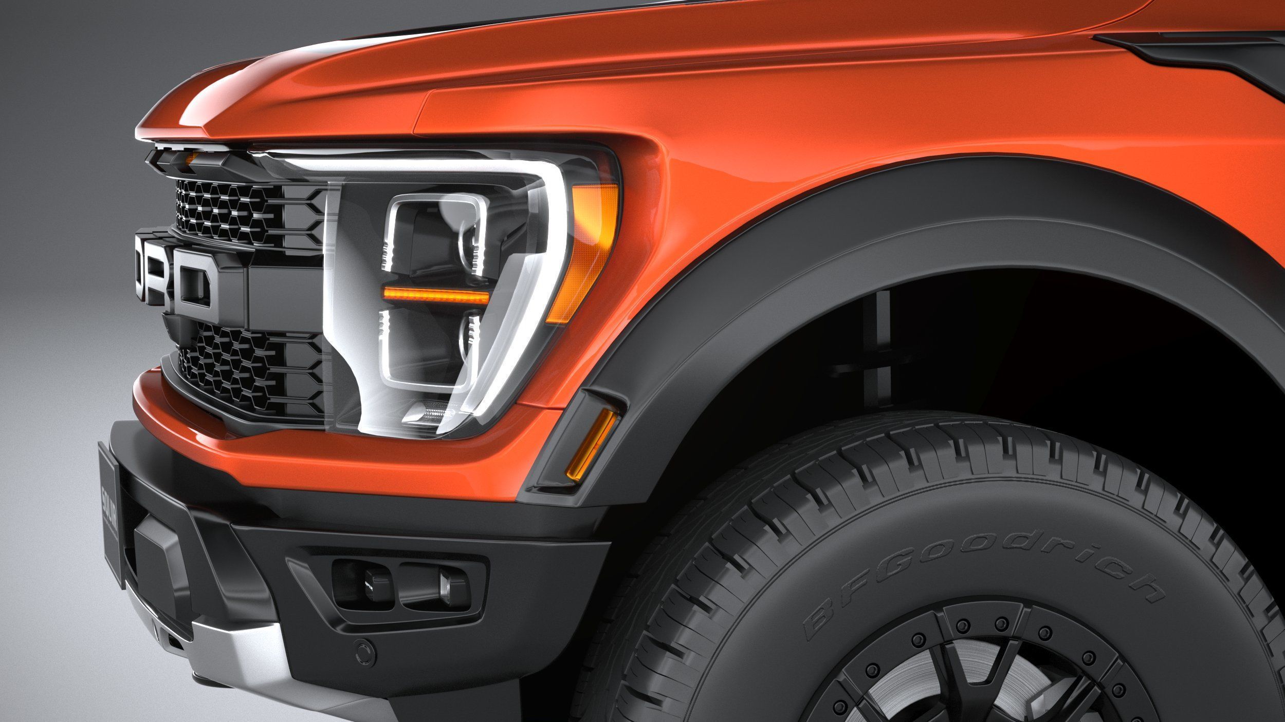 F-150 Raptor 2021 3D model_3